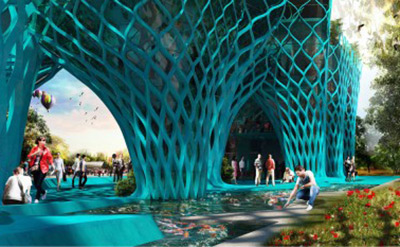 米蘭世博會一角